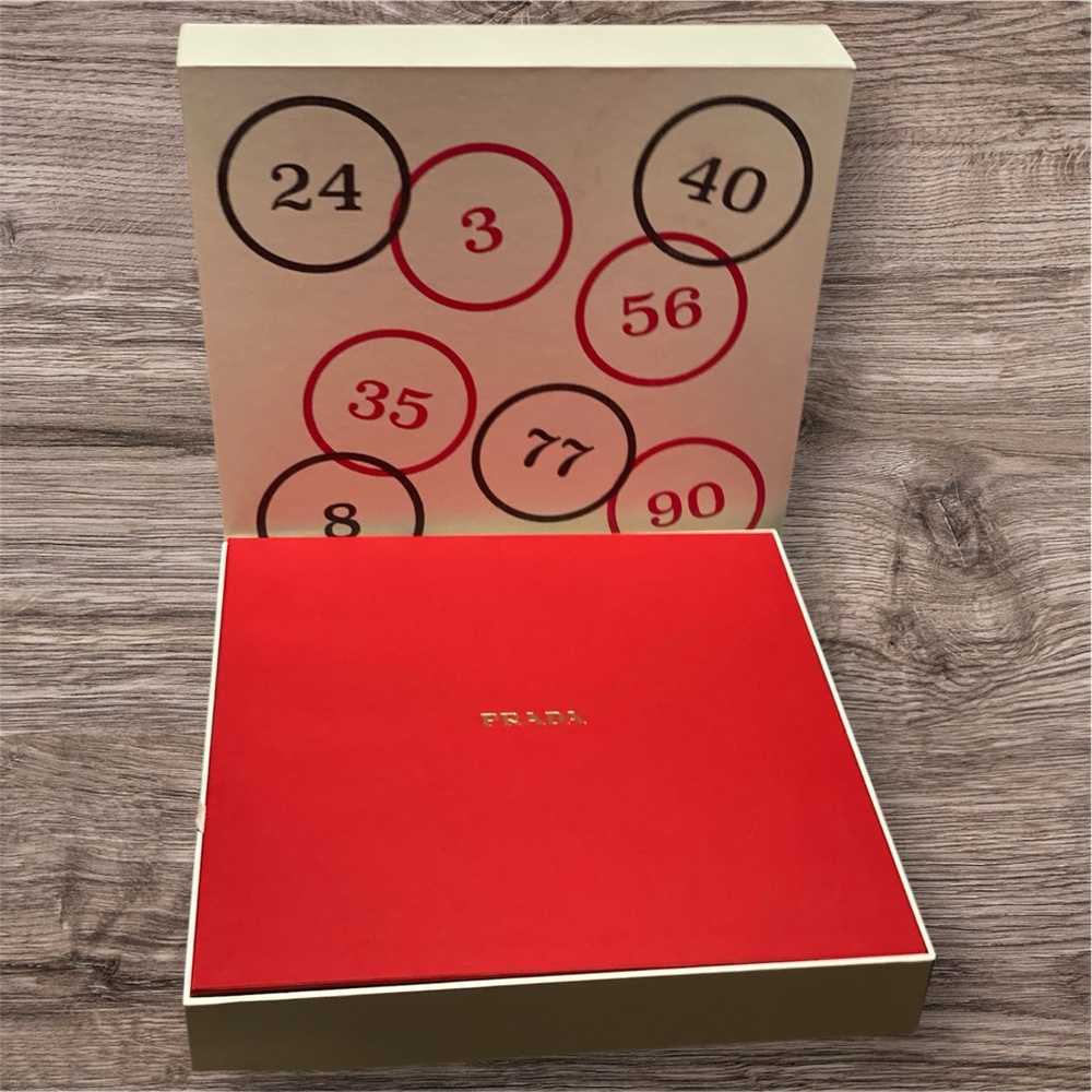 Prada limited Edition Tombola (Bingo) Game